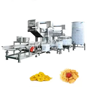 Máquina de fritura Continua